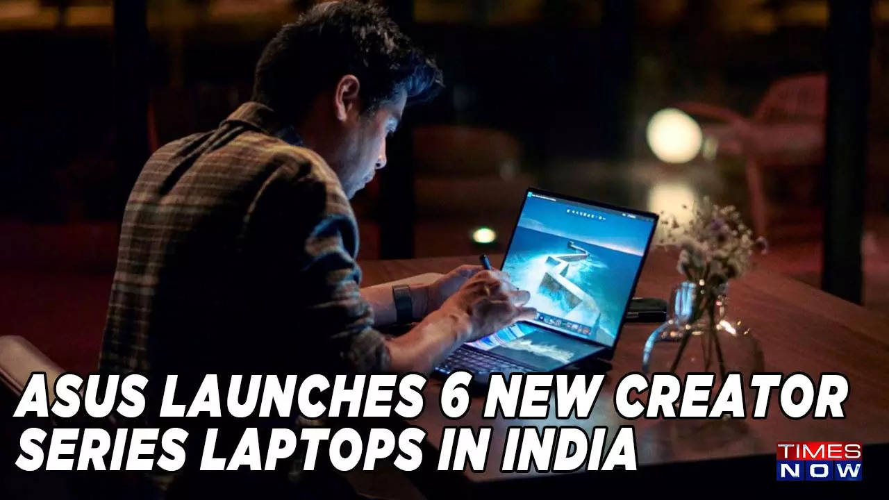 ASUS expands its Creator Series portfolio in India with 6 new laptops featuring dual screens jog dials tilting keyboards and more Details