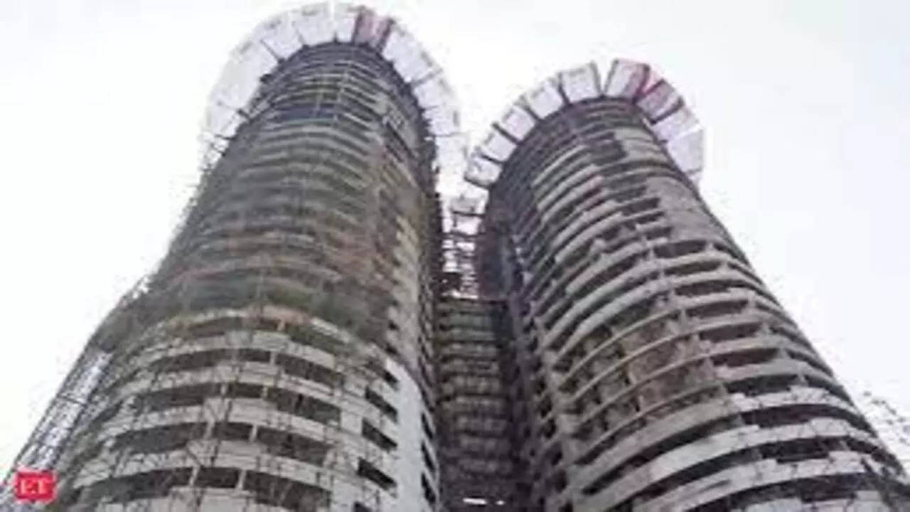 Noida Twin Towers ready for demolition All floors attached to explosives, air quality data to be shared with residents