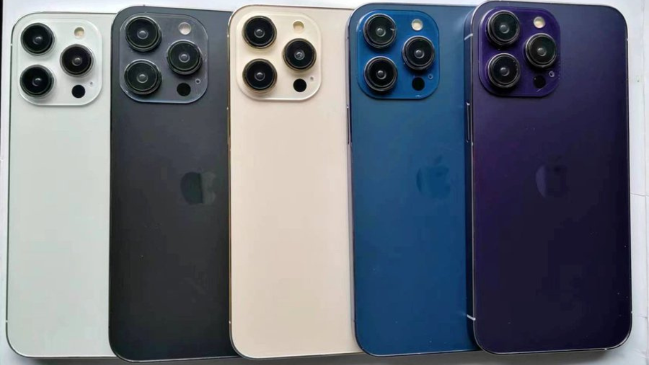 Apple iPhone 14 Pro iPhone 14 Pro dummy models leaked ahead of launch Image source TwitterYogesh Brar