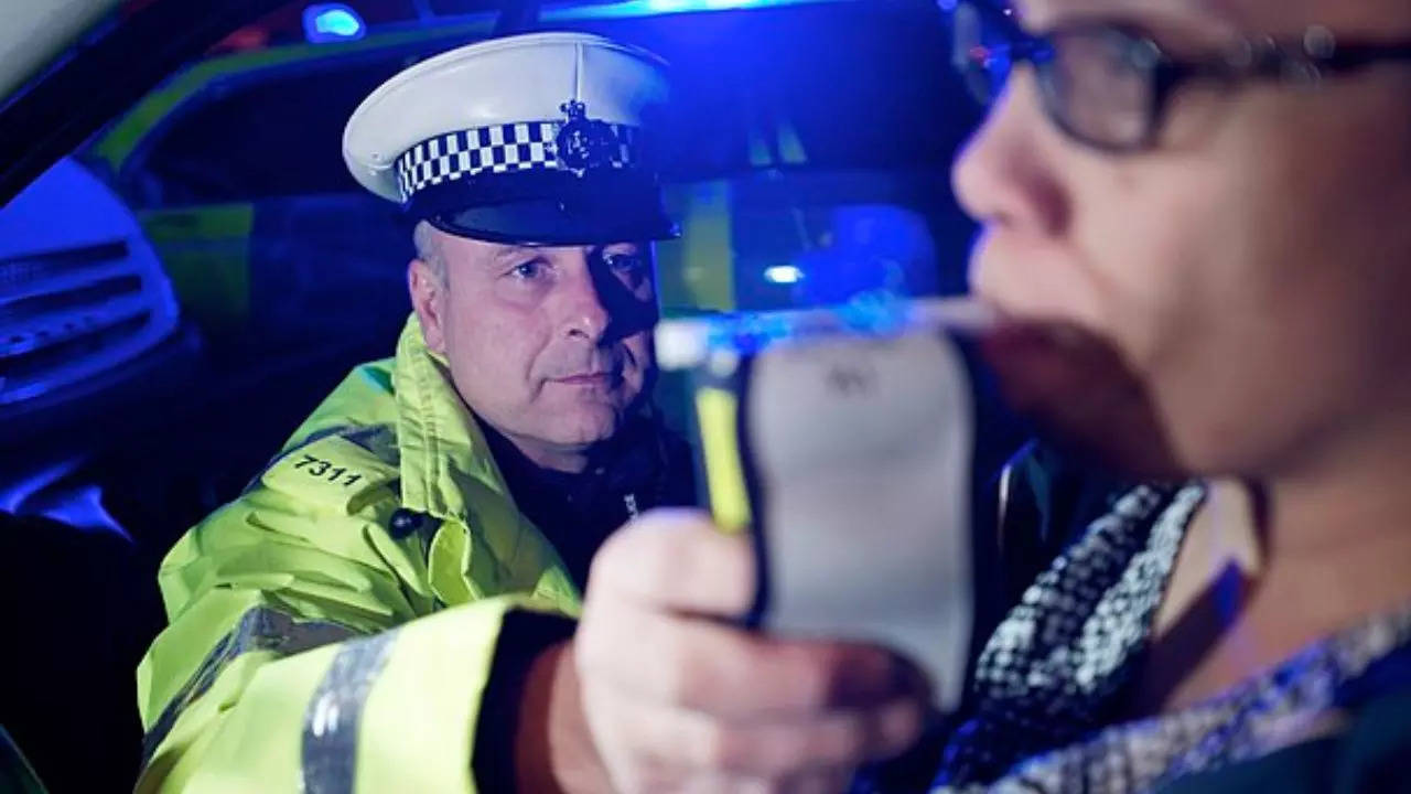 The man tried to trick the breathalyser