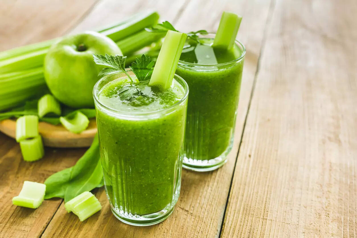 Enjoy green juices This and other beverages that are good for your brain