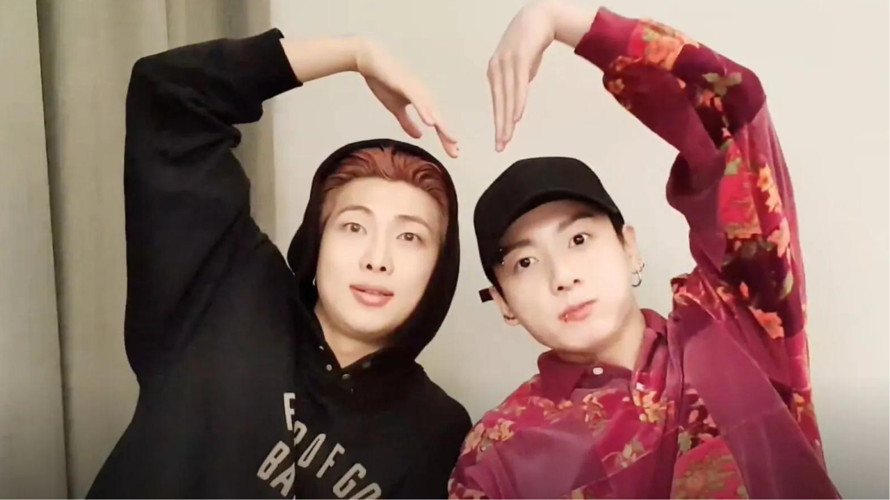 BTS RM is every bestie ever as he chooses a pic of dummy Jungkook scarfing down food to wish the birthday boy