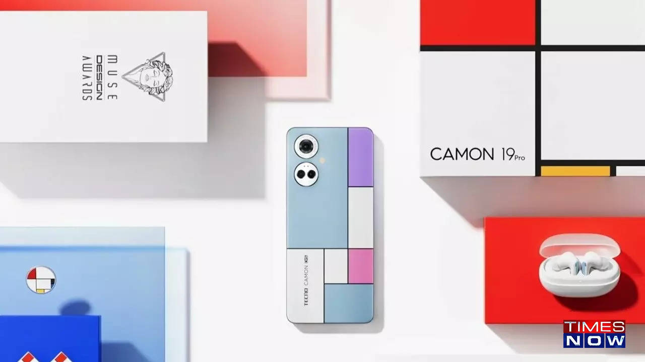 TECNO Camon 19 Pro Mondrian to come with Colour Changing Polychromatic Photoisomer Technology