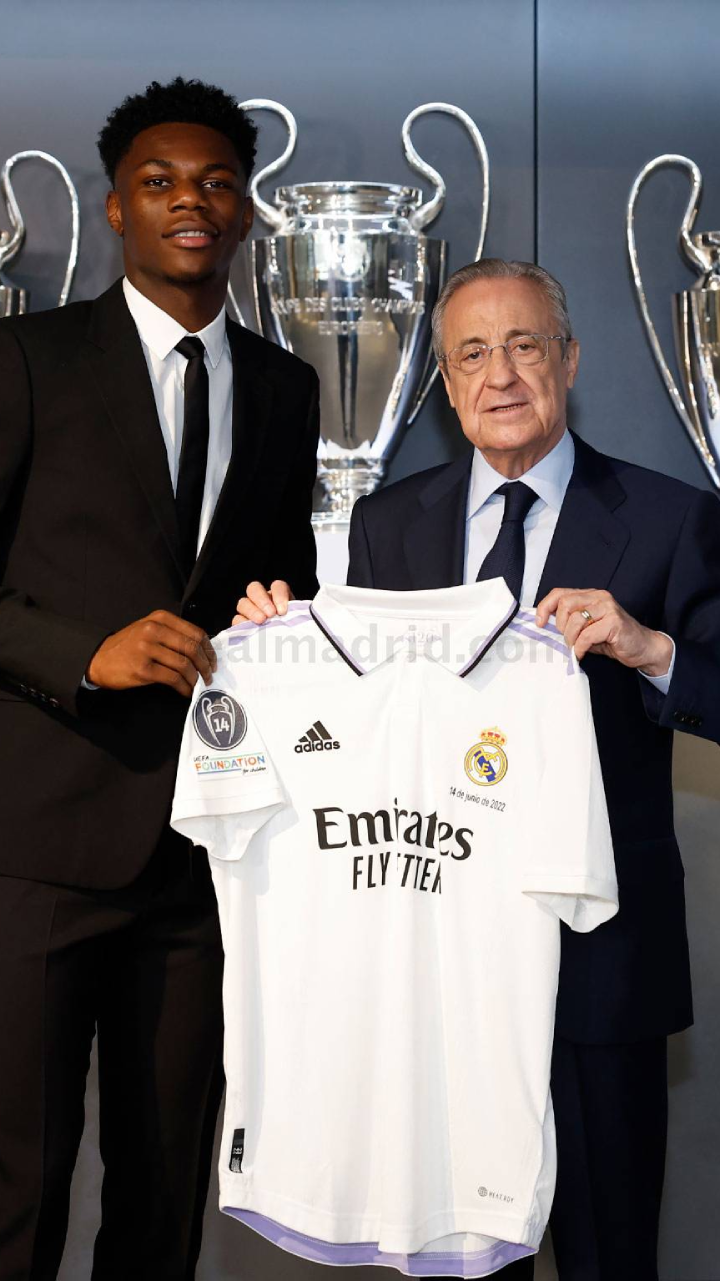 Aurlien Tchouameni to Real Madrid - 7200m