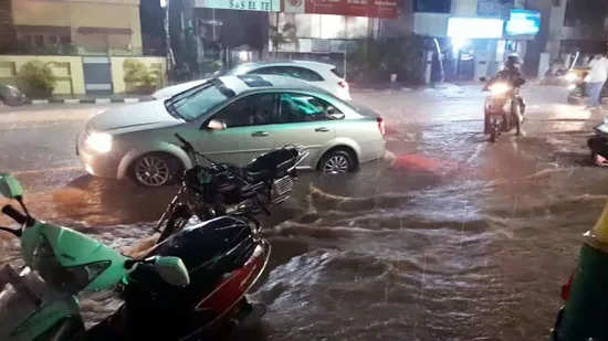 Parts of Bengaluru were flooded after a spell of heavy rain on August 30