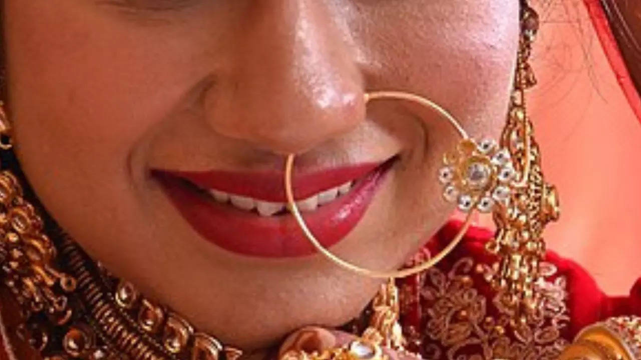 Nose rings have been worn by Indian for ages