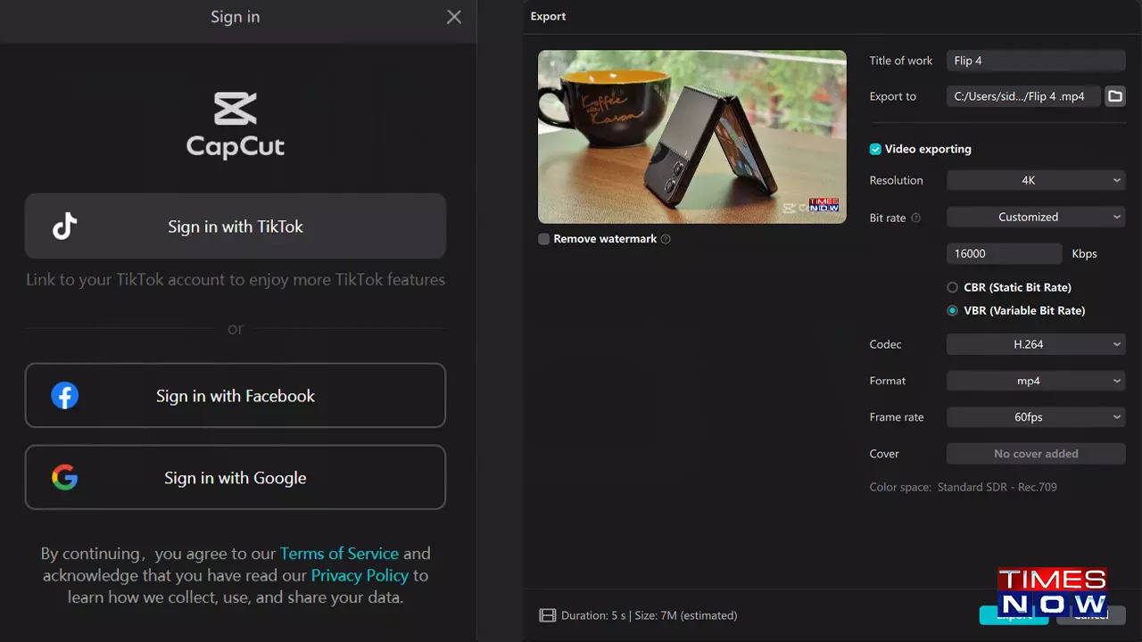 TikTok's video editor CapCut, now available on Windows Platform and you can  download it in India