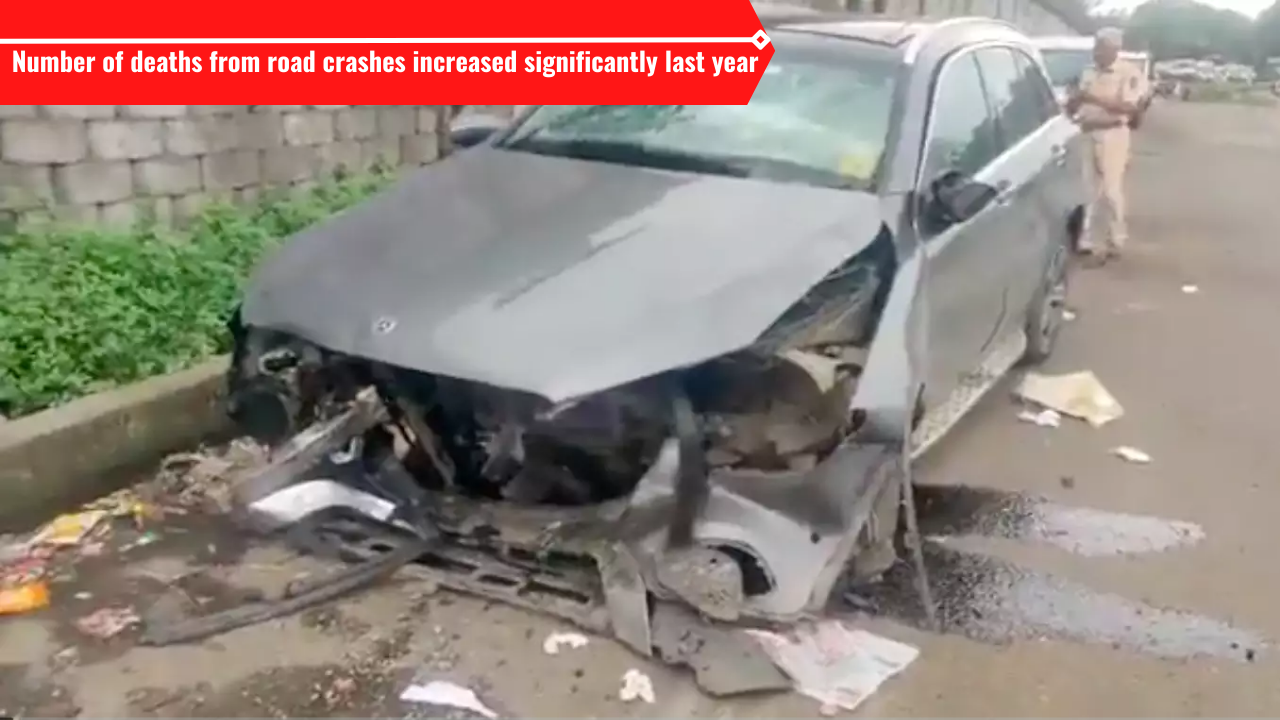 Cyrus Mistry car crash Photo: ET Now Digital