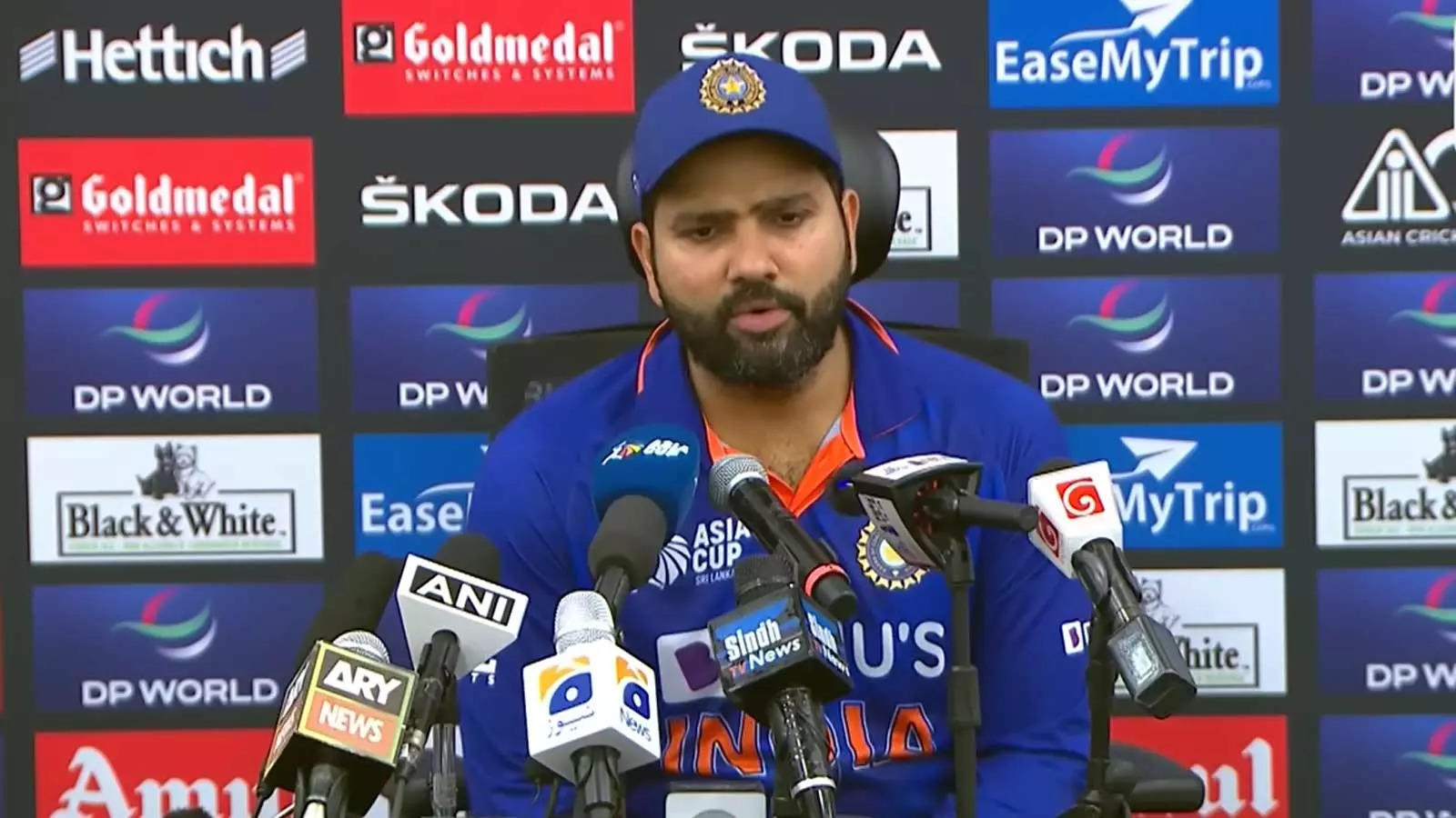 Rohit Sharma in press conference after Sri Lanka match