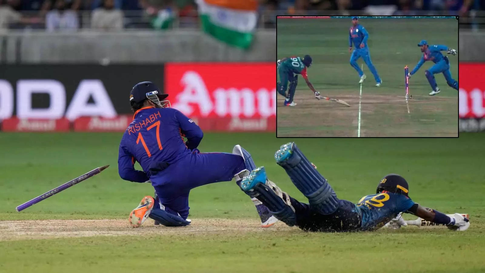​Rishabh Pant has missed a run-out opportunity on penultimate ball of Asia Cup match​ against Pakistan