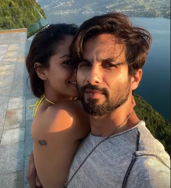 Shahid Kapoor and  Mira Rajput