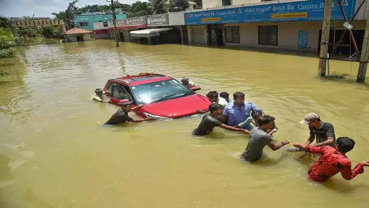 Bangalore rains Check out how car insurance can cover car damage from flooding