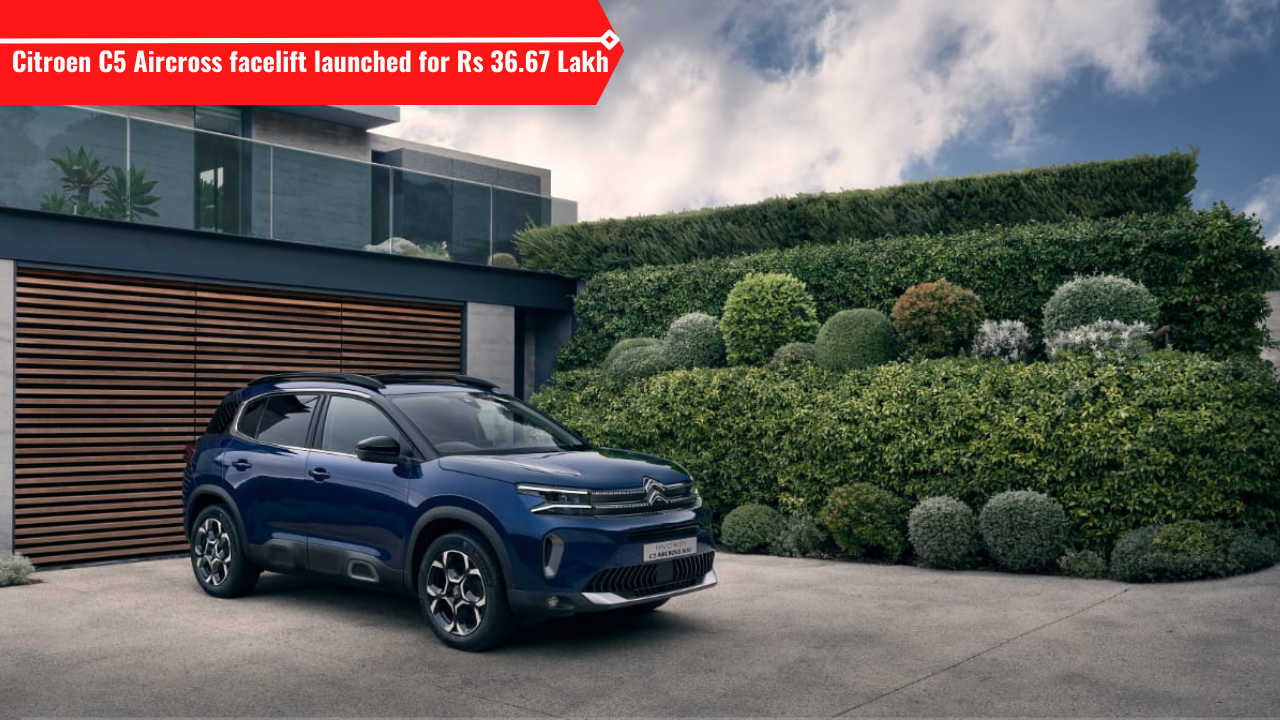 Citroen C5 Aircross Facelift Launched For Rs 3667 Lakh Car News News