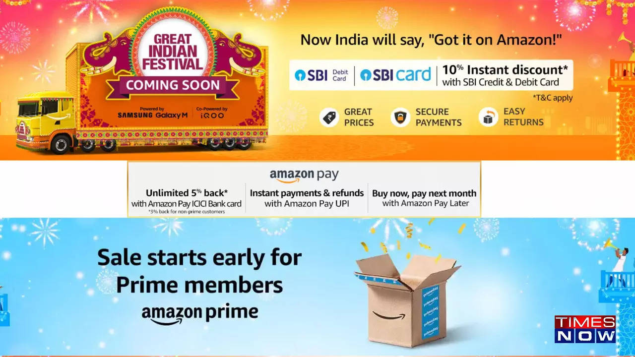 Amazon announces the Great Indian Festival 2022 Know all the offers and discounts