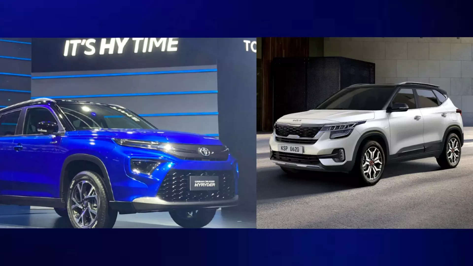 Toyota Urban Cruiser Hyryder Vs Hyundai Creta Vs Kia Seltos: Variant ...