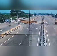 VIDEO Three of family killed after trailer topples and crushes car on