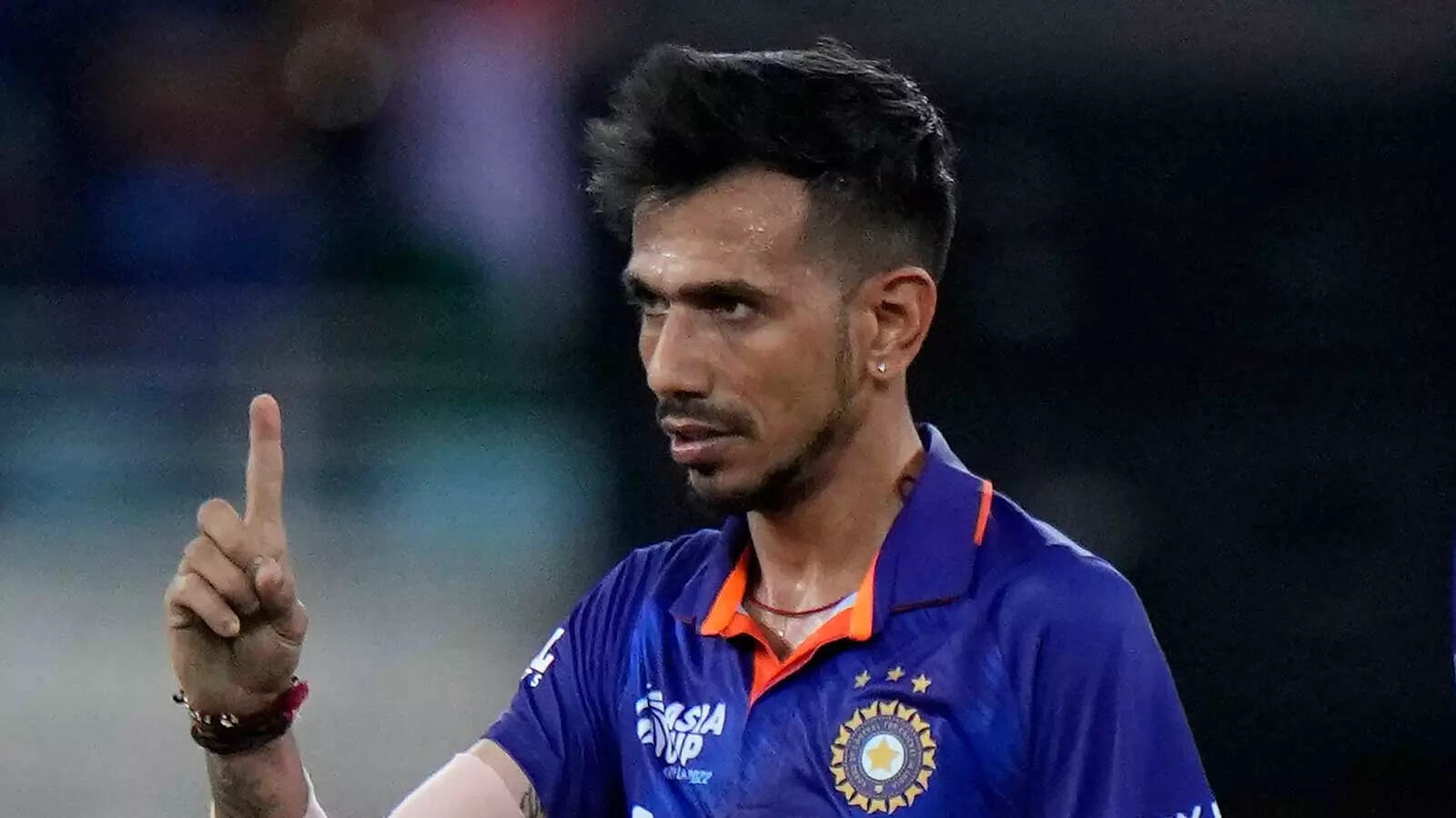 Yuzvendra Chahal is the only 'wicket-taking option' among spinners on the Indian team for Aakash Chopra Photo: AP