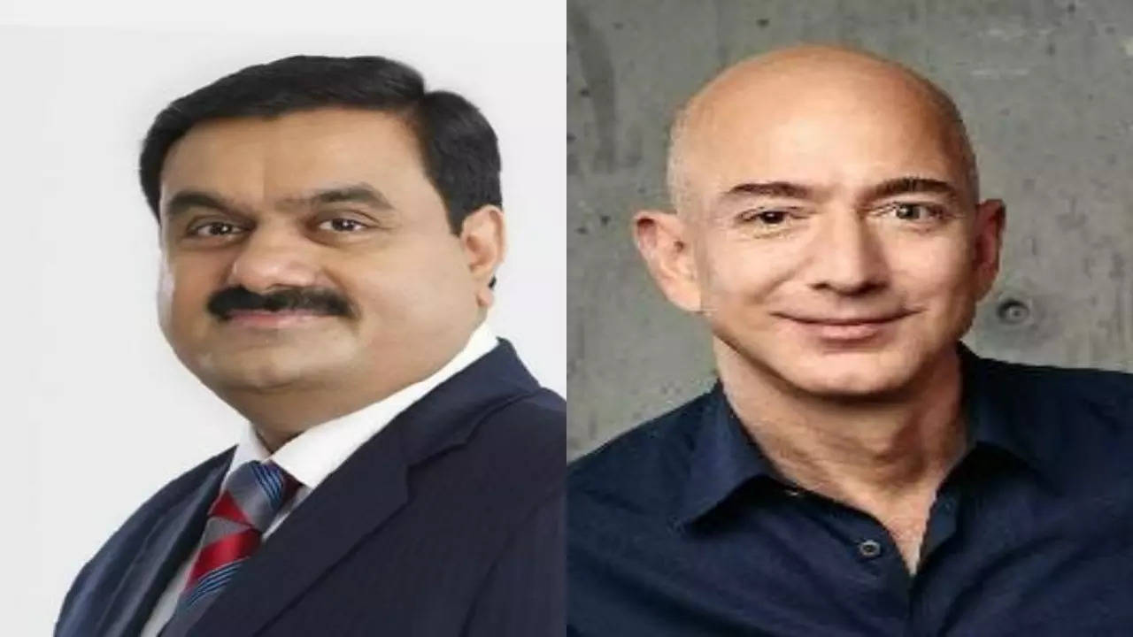 Amazon founder Gautam Adani may soon replace Jeff Bezos as the world's second richest person after losing Rs 80,000 crore in one day