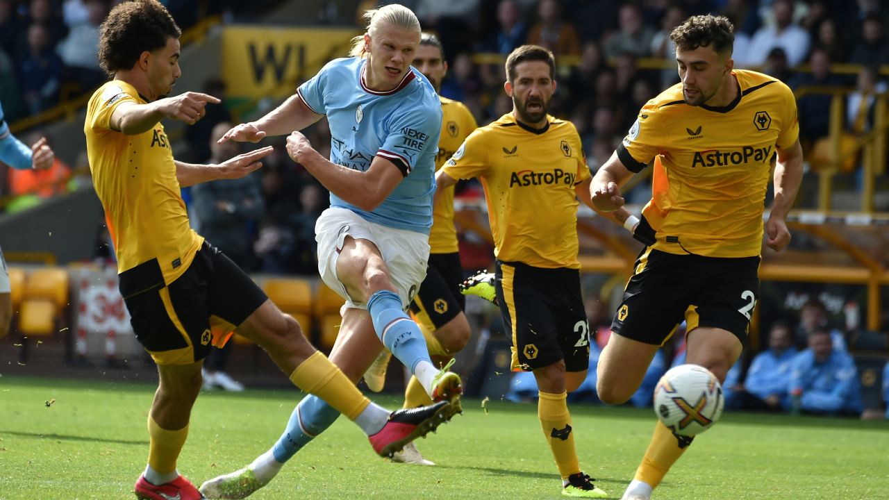 EPL Grealish y Haaland destruyen Wolves mientras Manchester City sube a la cima