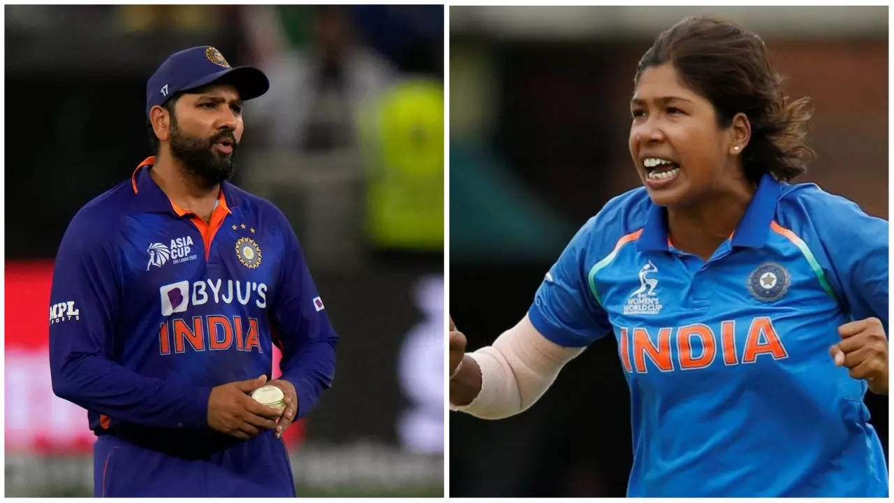 Her inswingers have challenged me Rohit Sharma pays glowing tribute to Jhulan Goswami ahead of her swansong