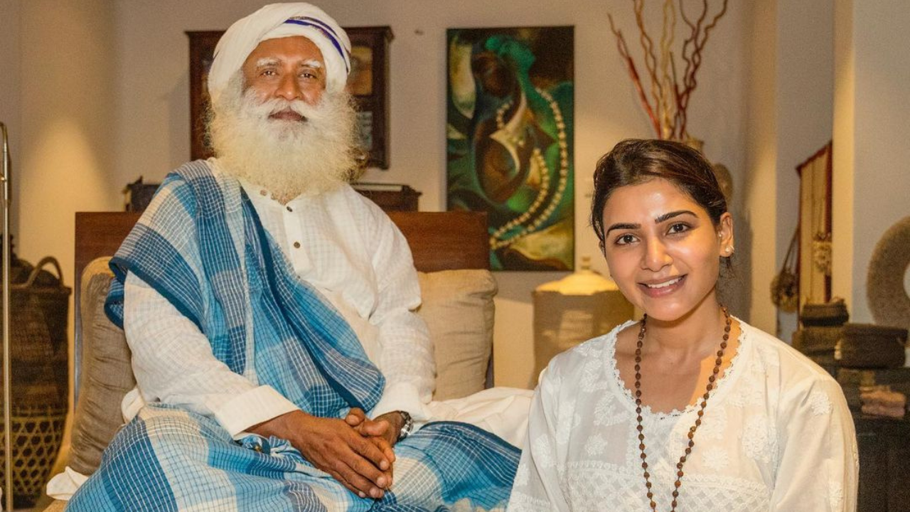 Samantha Ruth Prabhu seeks Sadhgurus advice on how to deal with injustices in life heres his response