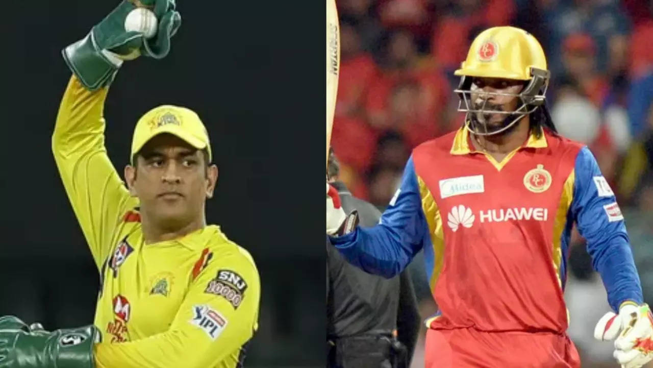 When MS Dhoni sang praises for Chris Gayle tweeted for the Universe Boss after his IPL heroics