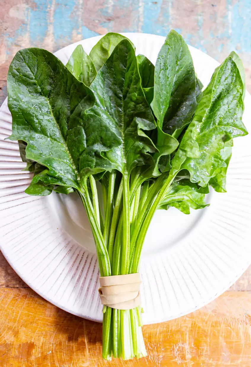 Green leafy vegetables