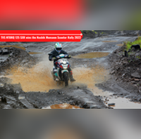 Nashik Monsoon Scooter Rally 2022 TVS NTORQ 125 SXR takes home the title