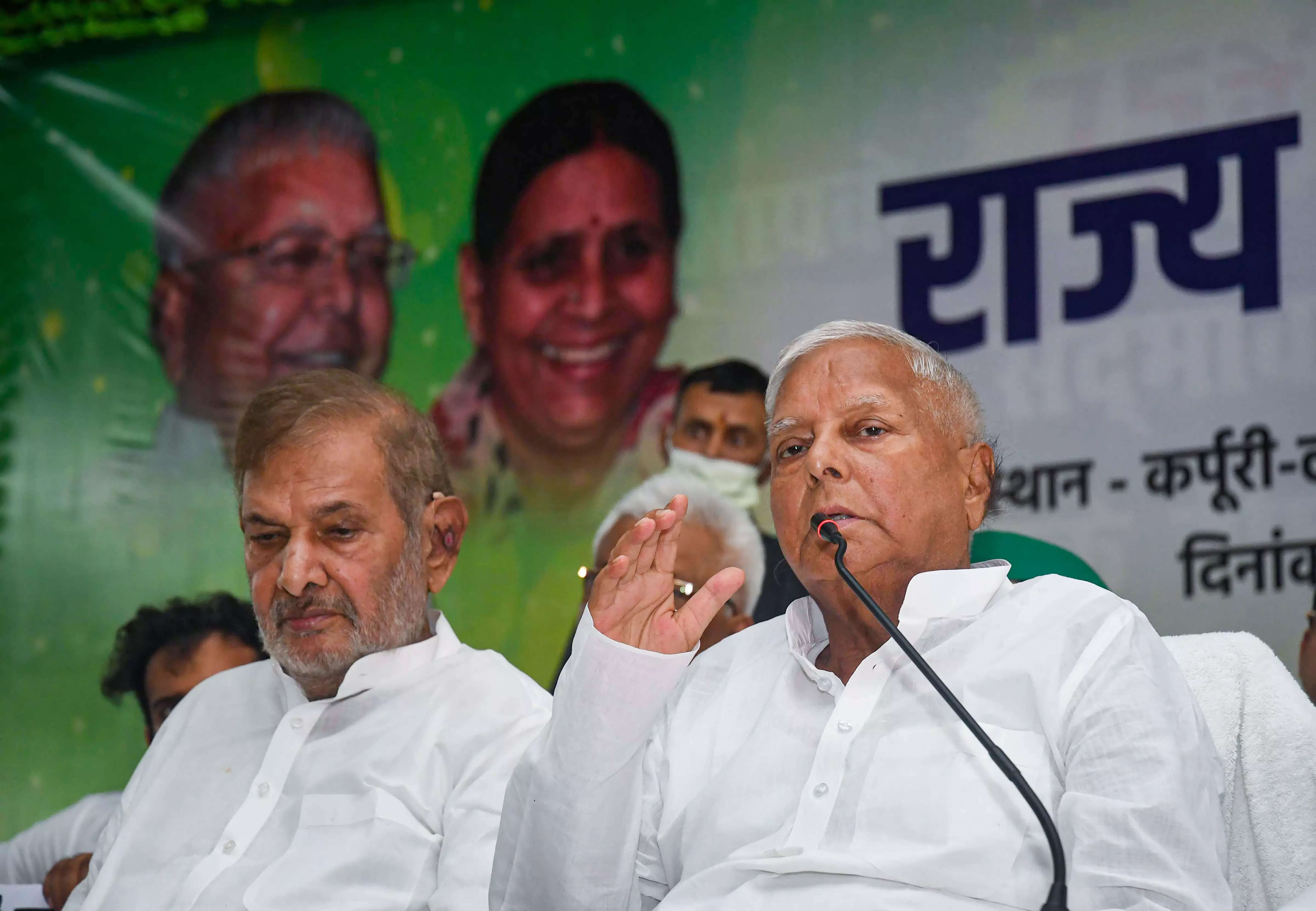 United opposition will throw BJP out of power in Lok Sabha polls Lalu says he and Nitish will meet Sonia soon