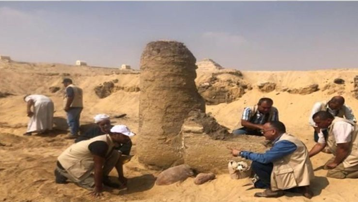 Archaeologists find 2,600-year-old cheese inside ancient Egyptian pottery at the Saqqara necropolis
