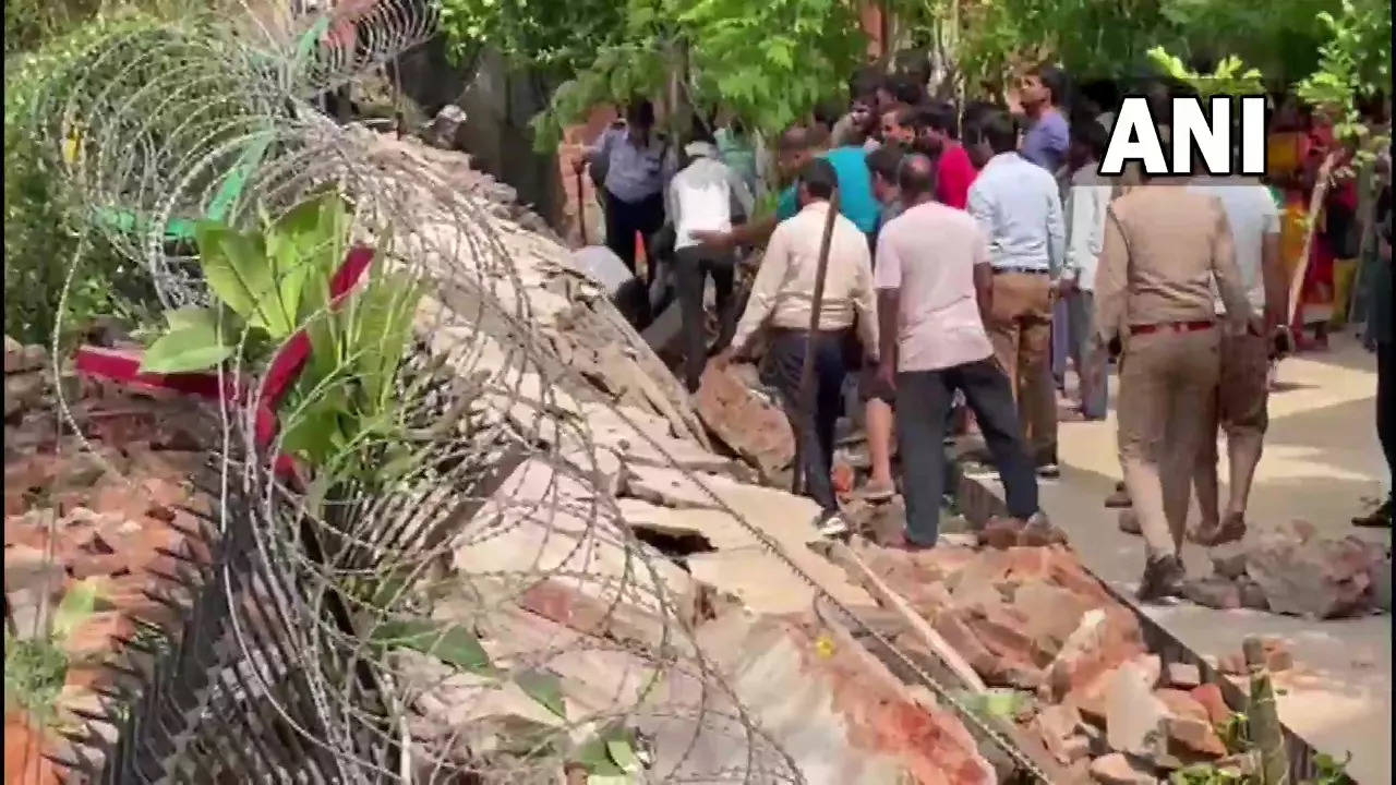 Noida police arrest second suspected contractor in connection with Sector 21 wall collapse