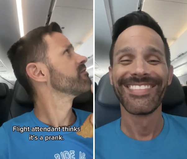 Prankster hacks planes intercom and plays sex noises for all flight content creator documents all