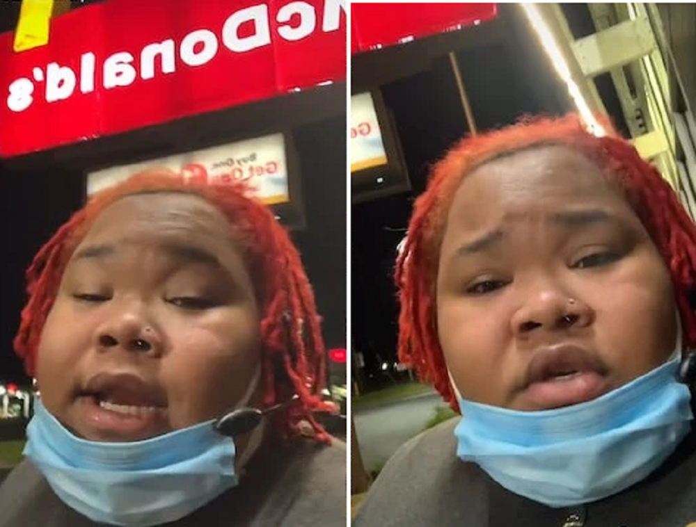McDonald's worker defends her line of work