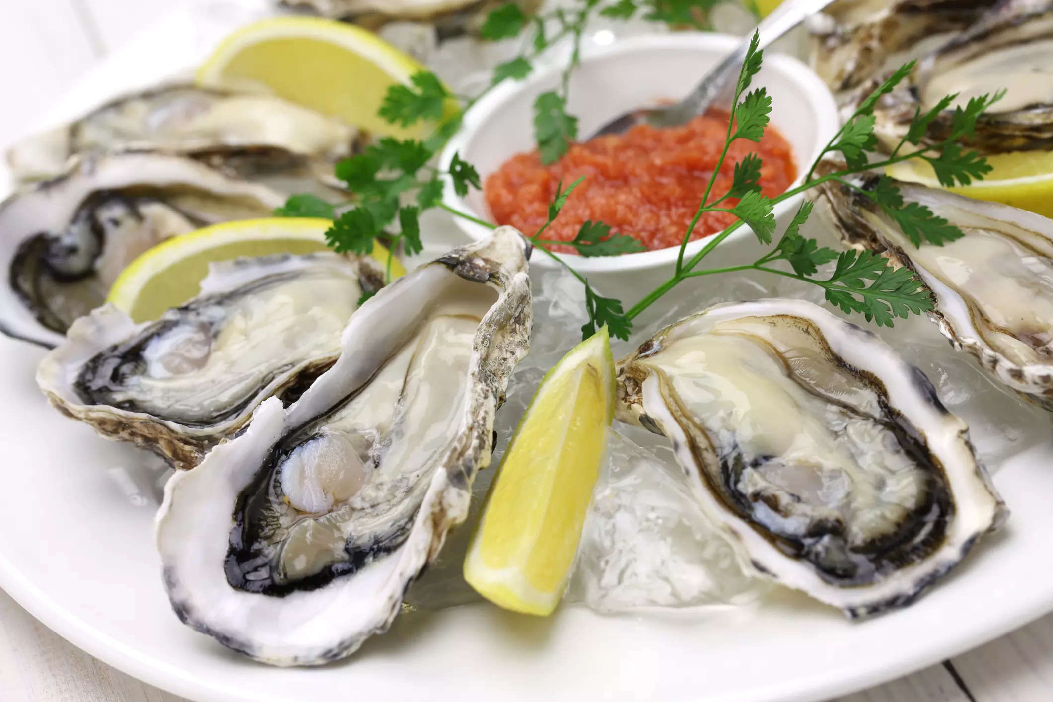 Oysters are ​associated with a healthy sex life – however, being filter feeders, they are likely to pick-up everything in the water, even bacteria. Therefore, eating them mindlessly can increase food poisoning risk. ​