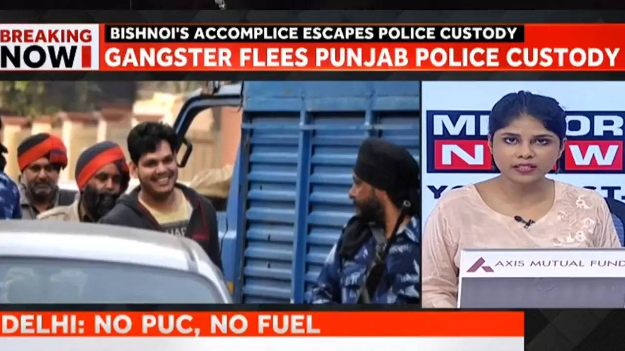 Punjab gangster flees police