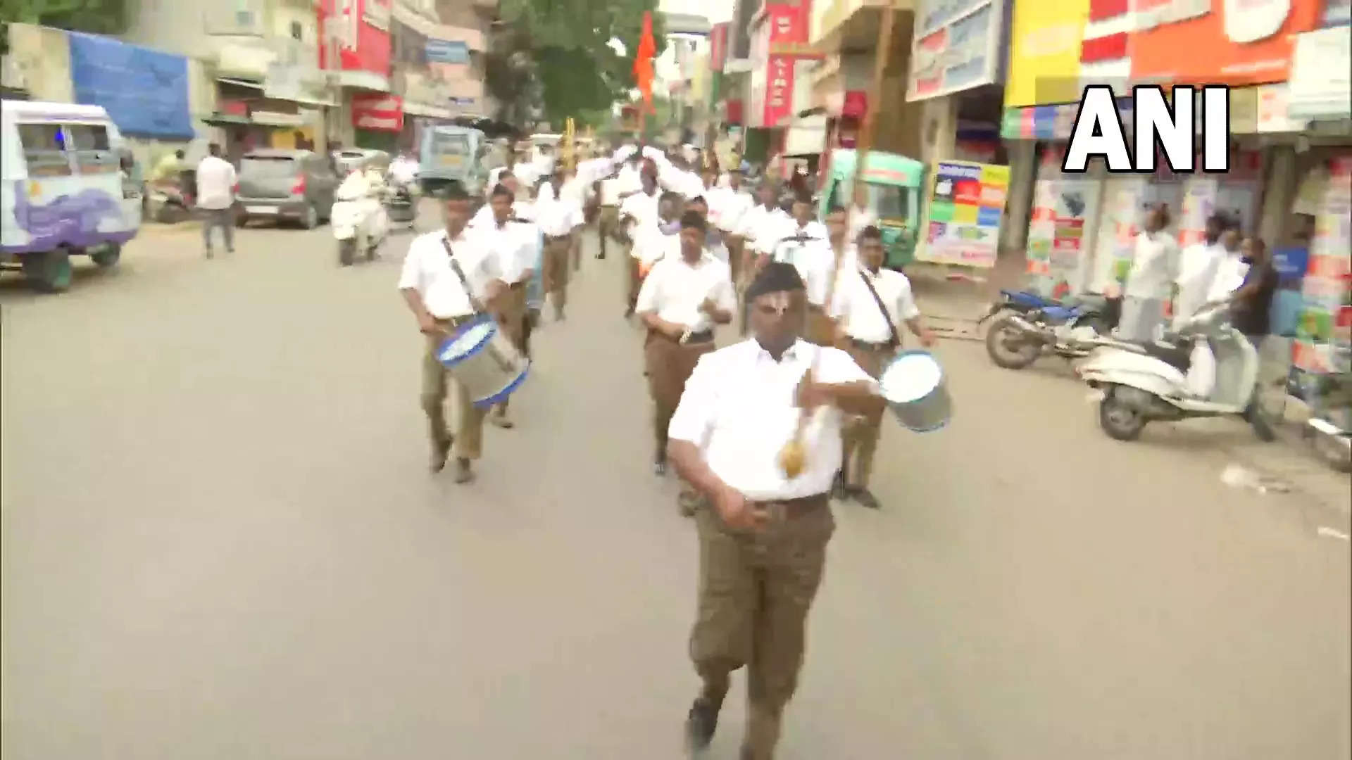 ​RSS march in Puducherry