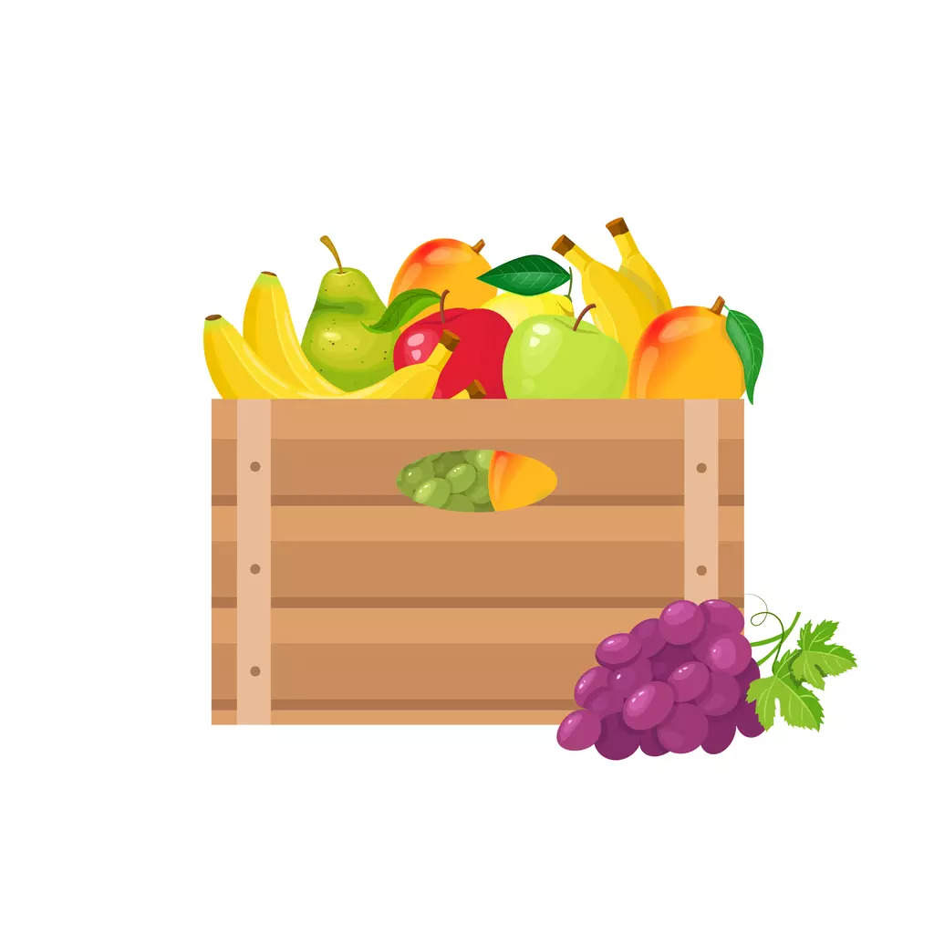 Diabetes Glycemic Index Fiber Fruit Crate