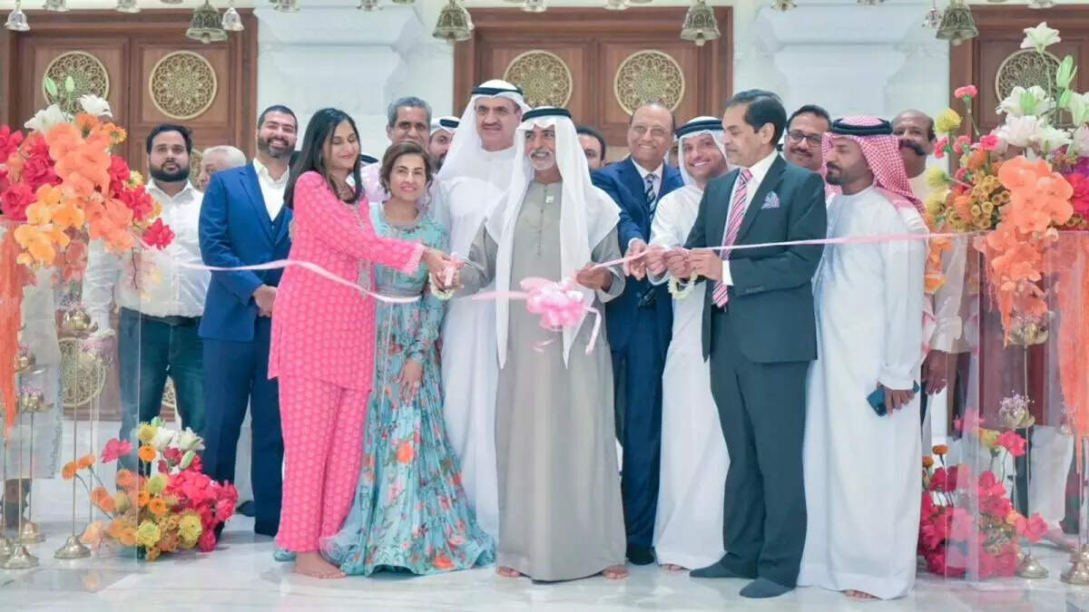 Dubai temple inauguration