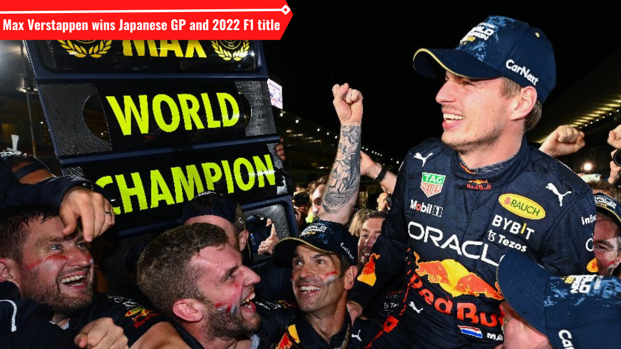 Max Verstappen wins his second F1 world title