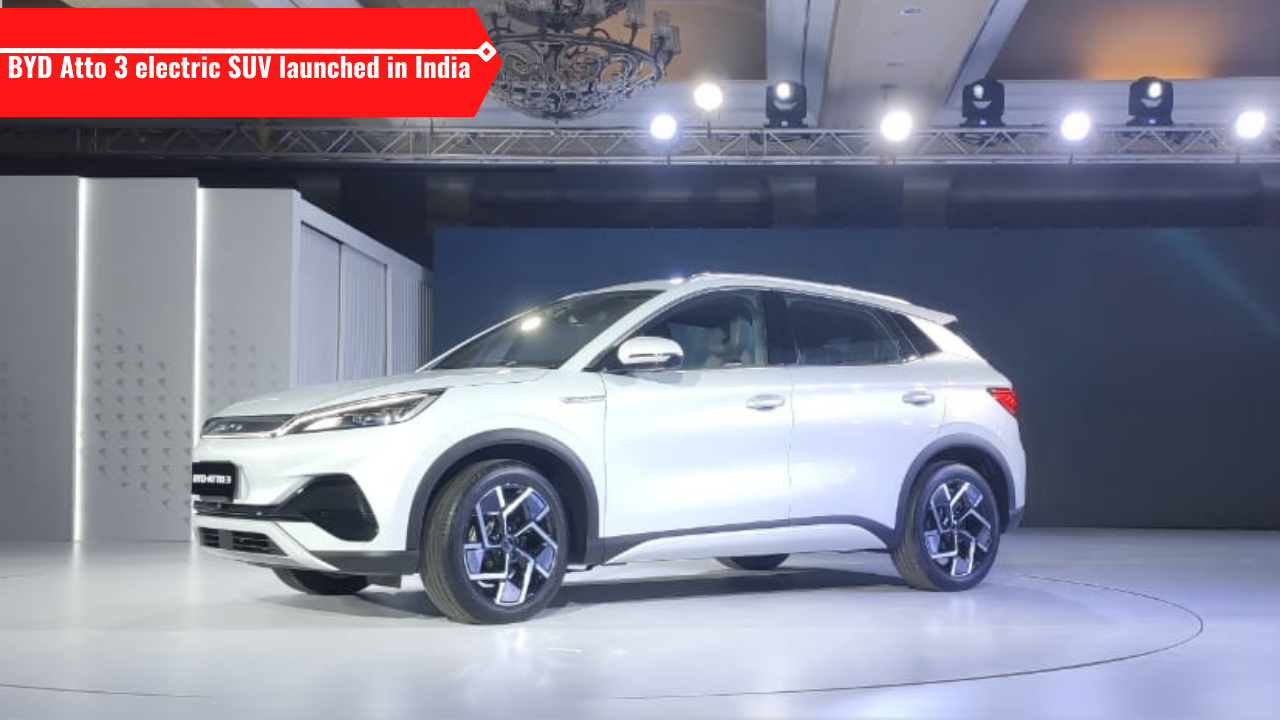 Byd Atto 3 Electric Suv Officially Showcased In India Launch Next