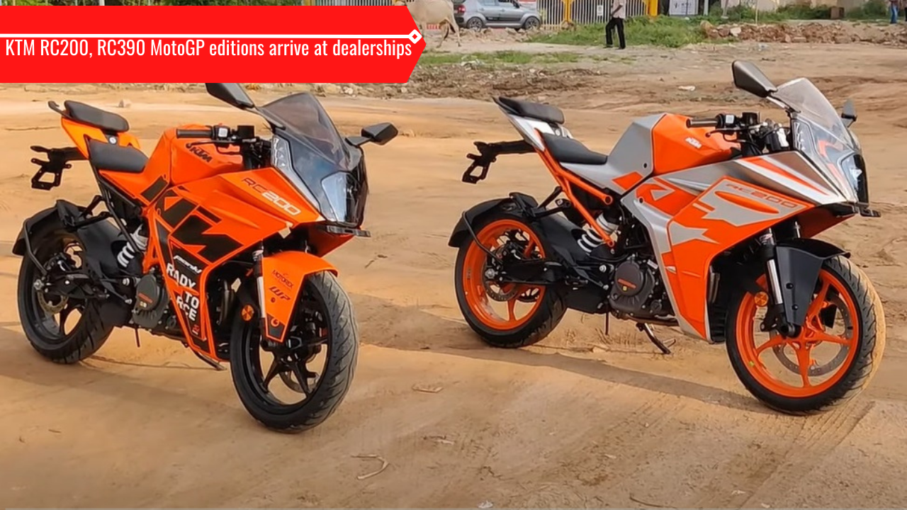 Ktm Rc390 Rc200 Motogp Edition Motorcycles Arrive At Dealerships For Customer Deliveries