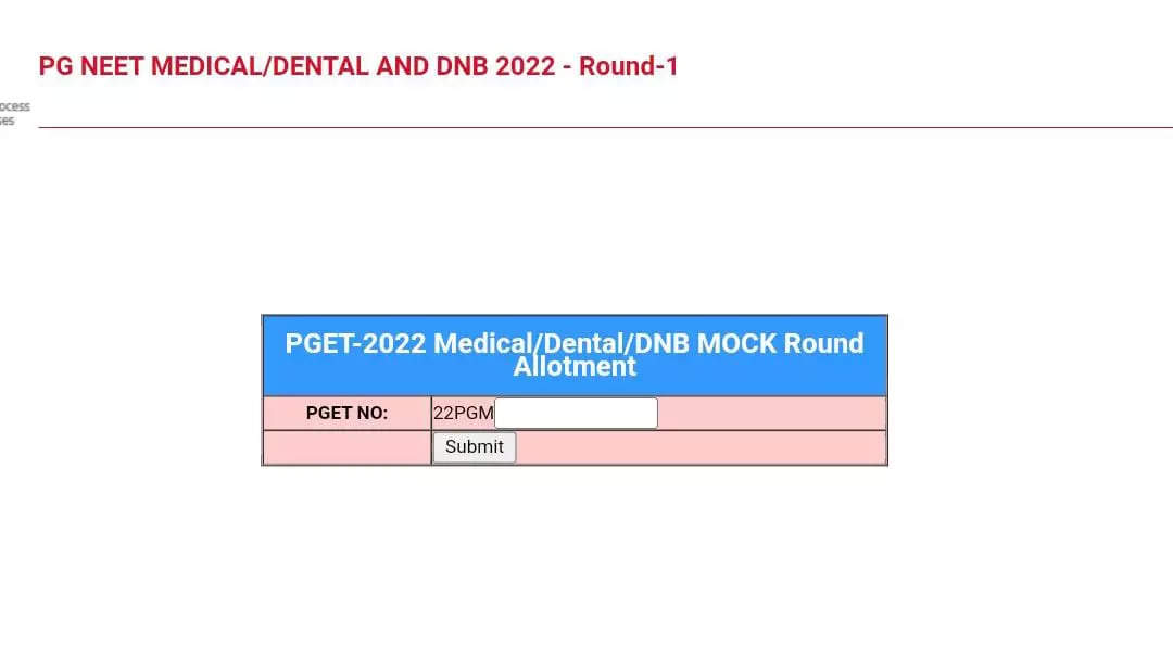 Kea: KCET Counseling 2022 First Round Mock Allotment Released On Kea ...