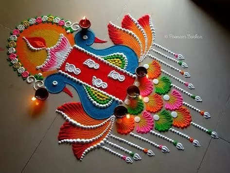 Rangoli designs| Rangoli designs for Diwali 2022: Decorate your home with  these easy rangoli designs