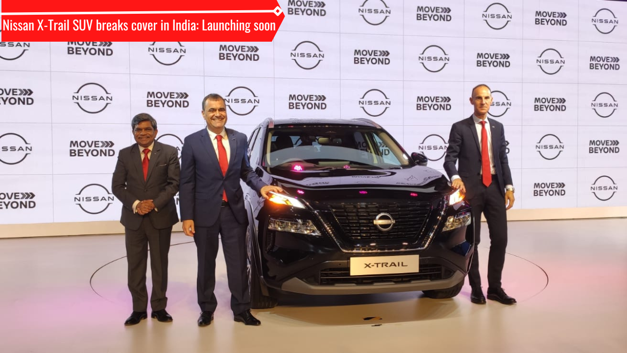 Nissan X-Trail SUV unveiled in India