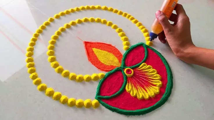 How To Make Easy Rangoli