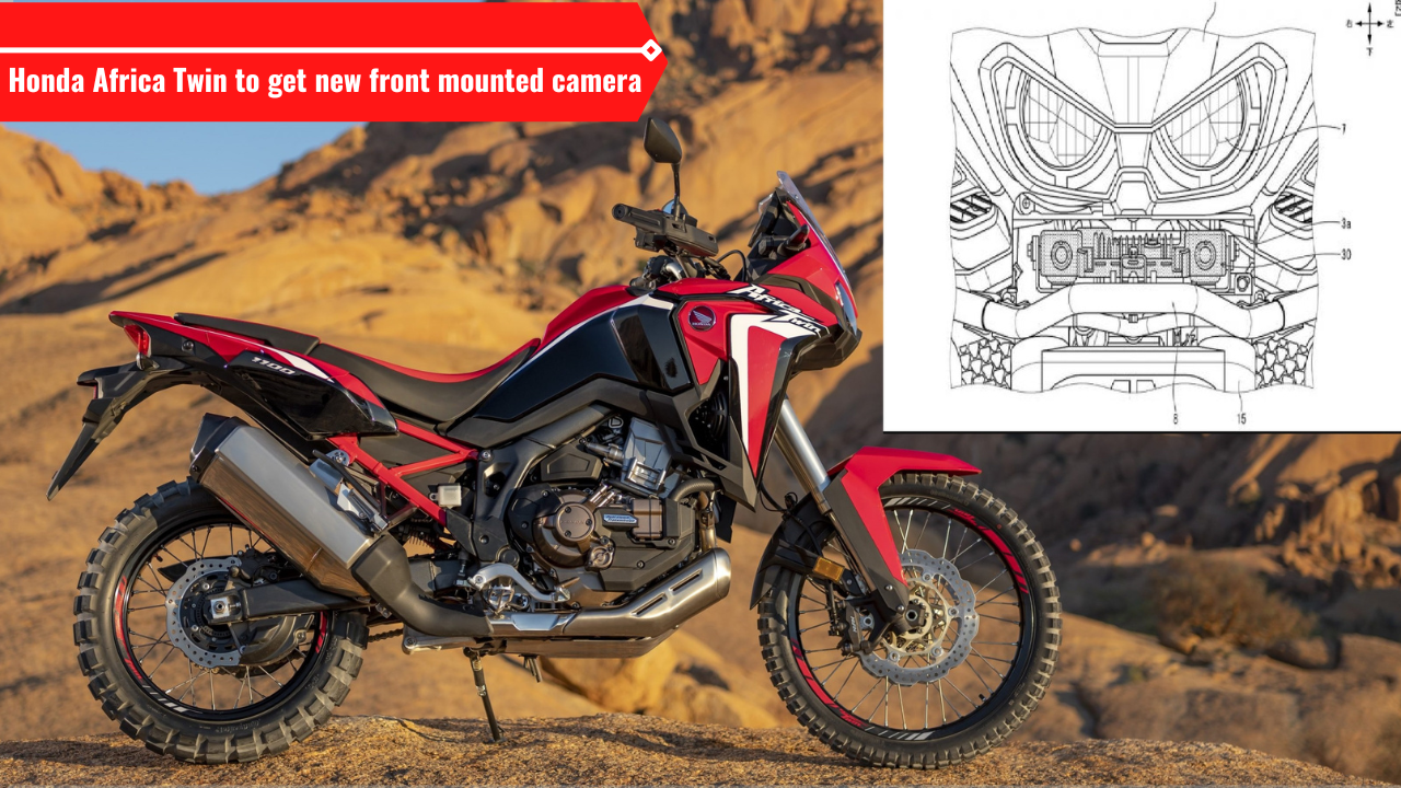 Honda Africa Twin to be updated with Tesla cars-like front camera