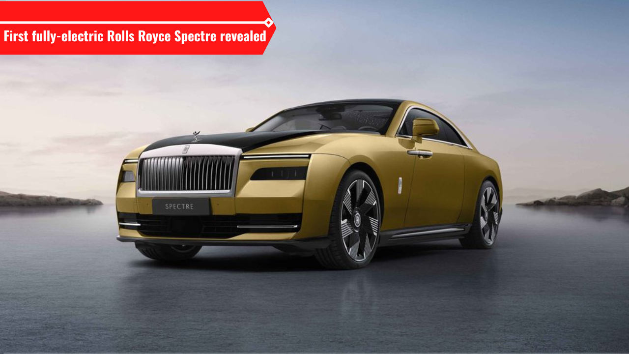 RollRoyce’s first EV Spectre revealed, Deliveries to begin in Q4 2023