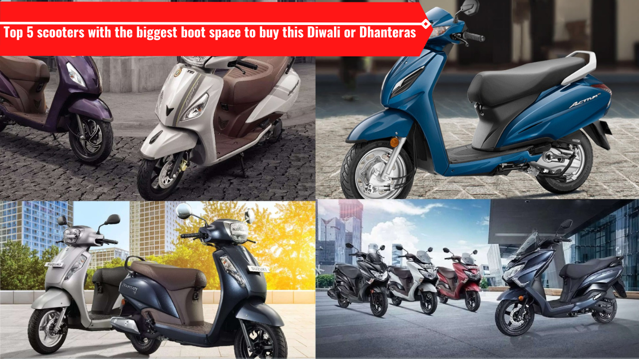 Want to buy a scooter this Dhanteras and Diwali Checkout the Top 5