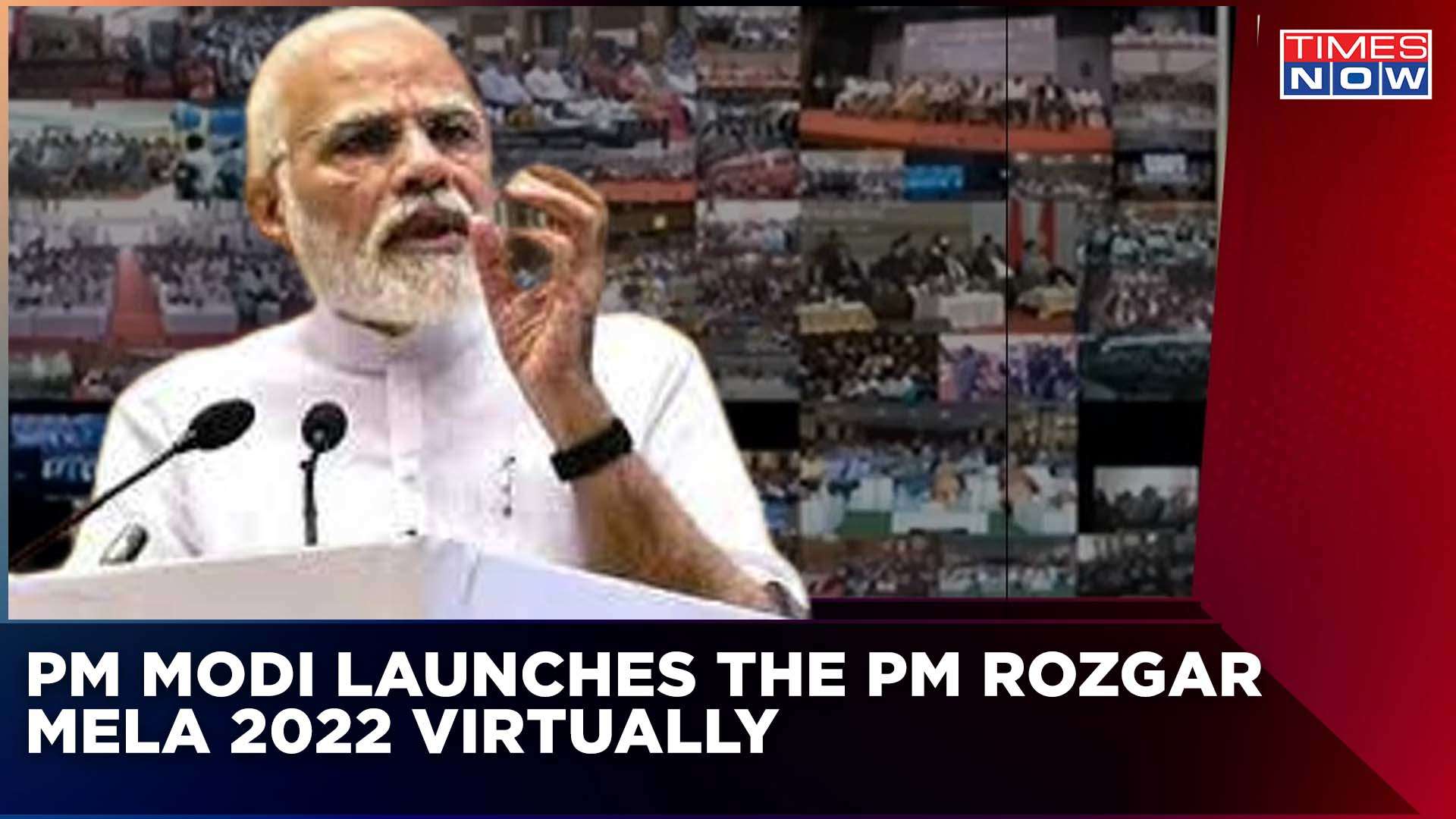 PM Rozgar Mela 2022: PM Rojgar Mela for 10 lakh Jobs launched by PM ...