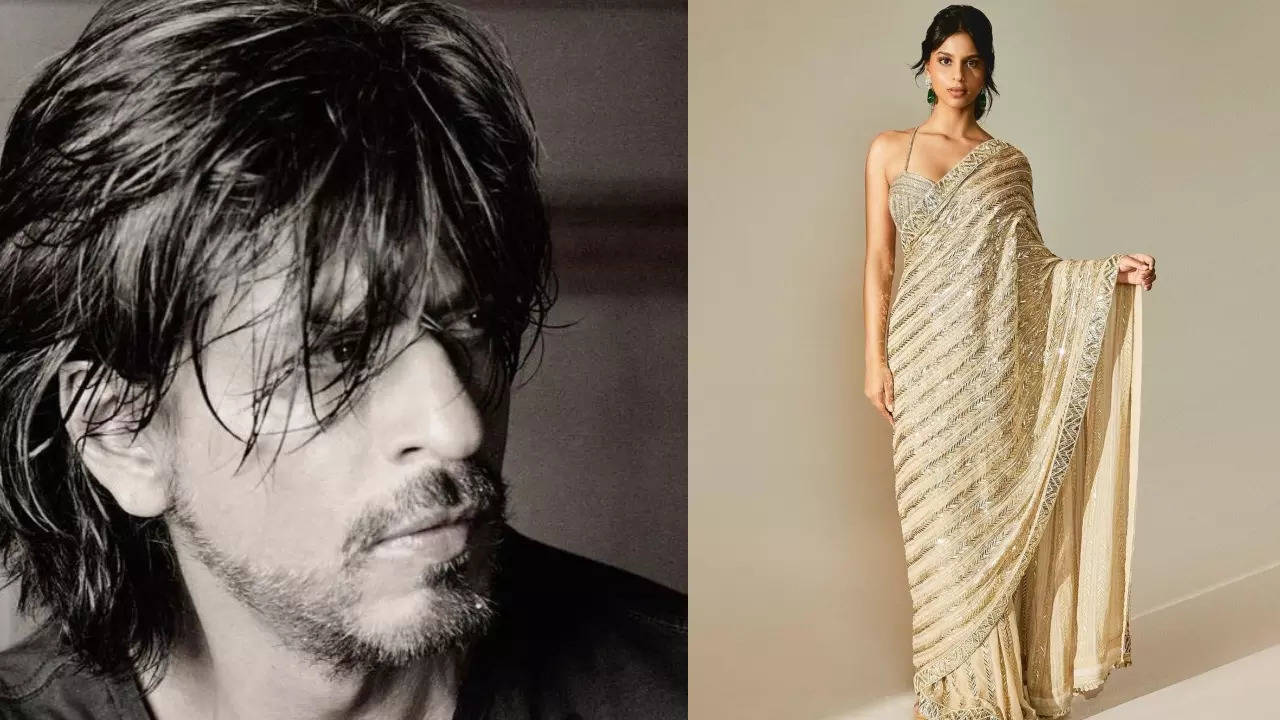 5 Shimmery Sarees That Prove Suhana Khan Is Ready To Be A Karan